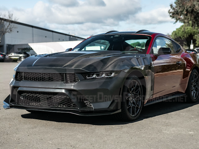 2024-UP FORD MUSTANG S650 | S650 GTD STYLE FULL CONVERSION FRONT BUMPER KIT