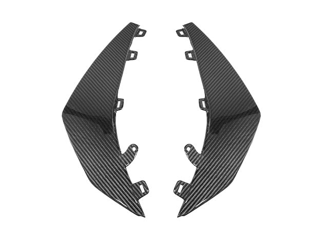 2023+ CHEVROLET CORVETTE C8 Z06 & E-RAY | CARBON FIBER FRONT SIDE CANARDS