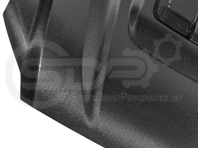 2022-UP TOYOTA TUNDRA | SDP CARBON FIBER FRONT VENTED HOOD WITH SIDE VENTS