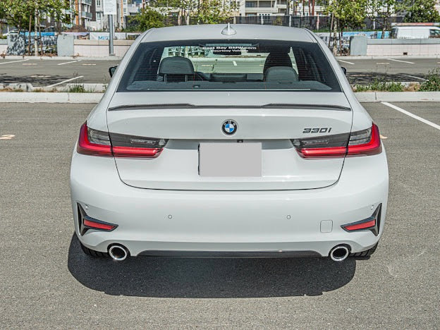 19-Up BMW G20 3-Series & 2021+ G80 M3 | G80 M3 Factory Style Carbon Fiber Rear Trunk Wing Spoiler