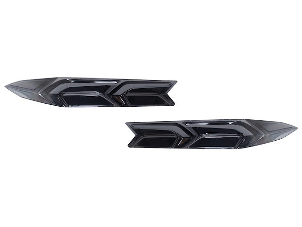 2020+ CHEVROLET CORVETTE C8 DARK TINTED REAR LIGHT COVER