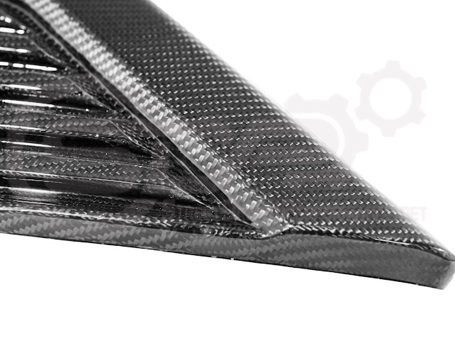 2022-Up Toyota Tundra | TRD Pro Style CARBON FIBER Front Hood Side Vents Pair