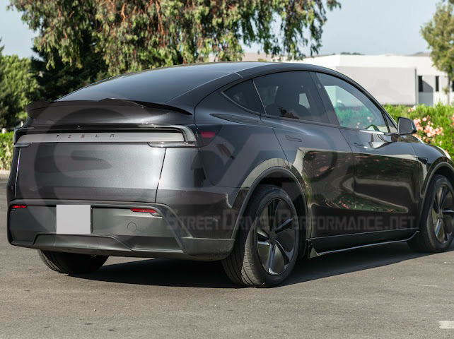 2025-UP TESLA MODEL Y | SDP TRACK STYLE SIDE SKIRTS ROCKER PANEL GROUND EFFECTS PAIR