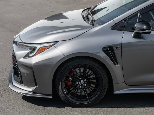 2023-UP TOYOTA GR COROLLA |GR STYLE FRONT LIP SPLITTER GROUND EFFECTS