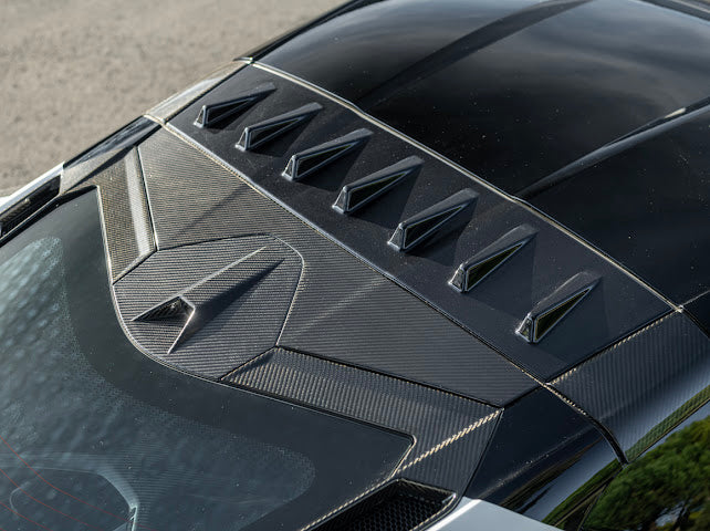 2020-UP CORVETTE C8 WINDSHIELD UPPER MOLDING TRIM SURROUNDING