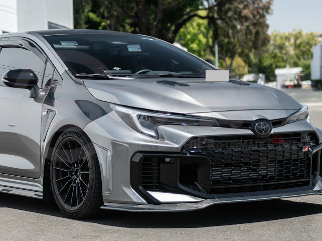 2025-UP TOYOTA GR COROLLA | GR STYLE 3 PIECE FRONT SPLITTER LIP GROUND EFFECTS
