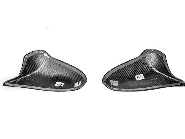 2015-2020 BMW F80 M3 & F82 / F83 M4 | CLUB SPORT STYLE CARBON FIBER MIRROR CAP COVERS (PAIR)