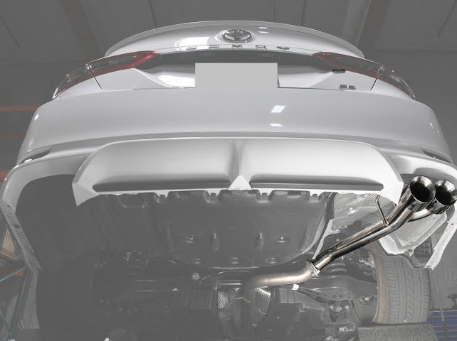 2018-2024 Toyota Camry SE | T-304 Muffler Delete Single Exit Axle Back Exhaust (Chrome or Burnt Blue Tips)