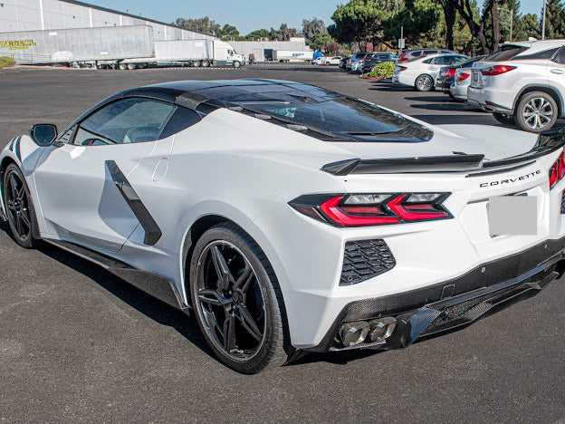 2020+ Corvette C8 Stingray & Z51 | Z06 Style Rear Ducktail Wing Spoiler
