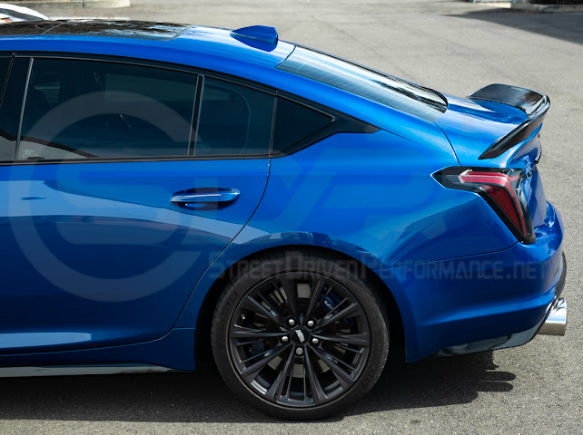 2020-Present Cadillac CT5 Sport / CT5-V / CT5-V Blackwing | Blackwing Style Rear Trunk Spoiler Wing