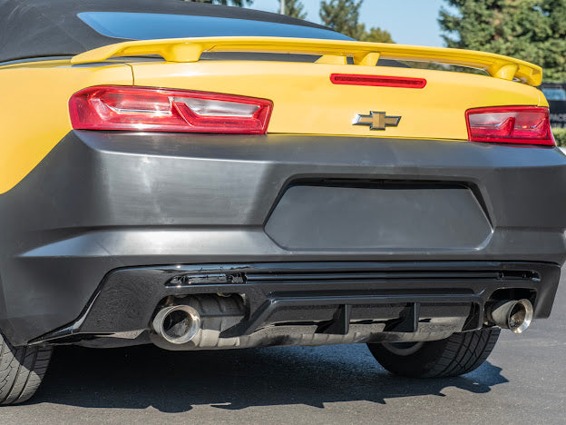 2016-2018 CAMARO ZL1 PACKAGE REAR BUMPER COVER REPLACEMENT & DIFFUSER