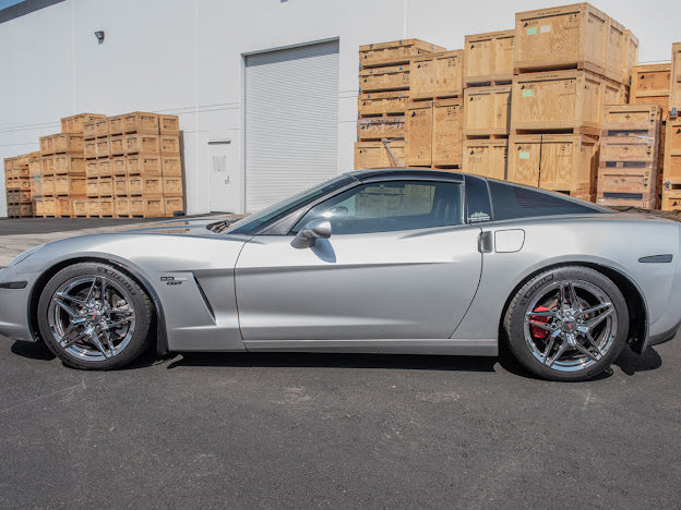 2005-2013 CHEVROLET CORVETTE C6 BASE FRONT AND REAR SPLASH GUARDS MUD FLAPS