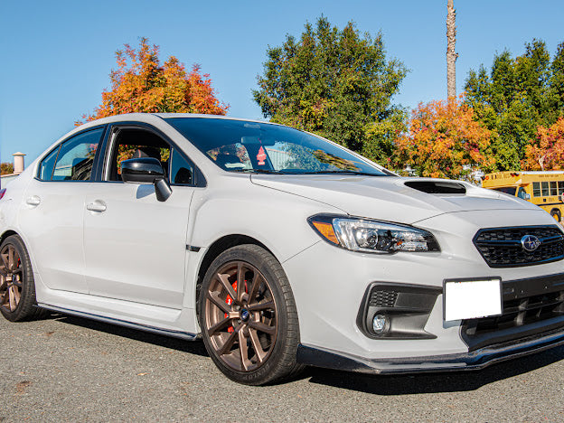2018-2021 SUBARU WRX / STI | “COMPETITION SPORT” STYLE FRONT SPLITTER LIP GROUND EFFECT