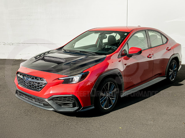 2022-UP SUBARU WRX | JDM VRS STYLE CARBON FIBER FRONT VENTED HOOD