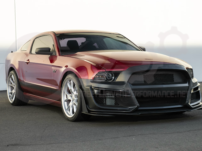 2010-2014 FORD MUSTANG | S550 GT500 STYLE FRONT BUMPER REPLACEMENT