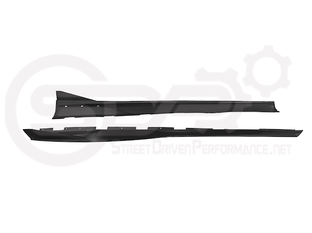 2010-2015 5TH GEN CAMARO PERFORMANCE TRACK PACKAGE SIDE SKIRTS ROCKER PANEL GROUND EFFECTS