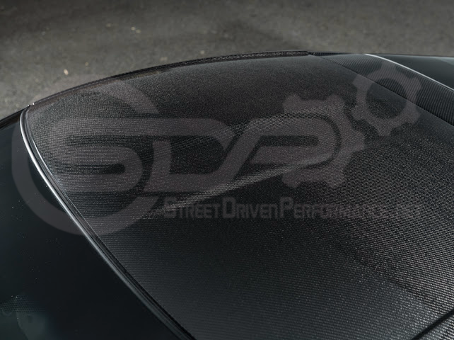 2005-2013 C6 Corvette - Carbon Fiber B-Pillar / Halo Cover