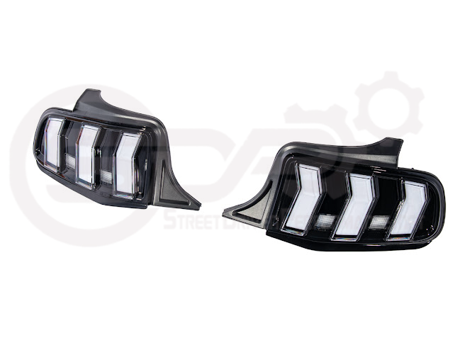 2010-2014 FORD MUSTANG | S650 EURO STYLE SEQUENTIAL SIGNAL LED REAR TAILLIGHTS PAIR