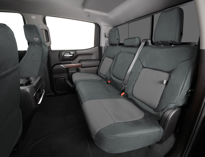 Covercraft 18-24 Jeep Wrangler Endura PrecisionFit Custom Second Row Seat Covers - Charcoal/Silver
