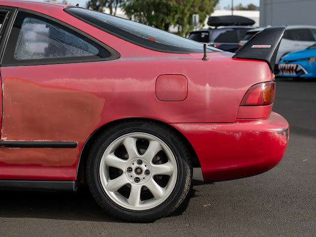 1994-2001 Acura Integra DC2 MUGEN Style Rear Lid Wing Spoiler with Emblem (Pair)
