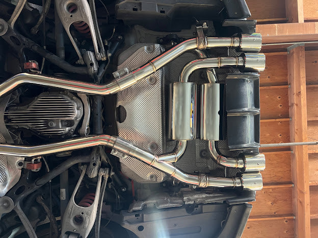 2015-2020 BMW F80 M3 F82 / F83 M4 | 2.5" PIPING W/ 3.5 " QUAD TIPS AXLE BACK EXHAUST