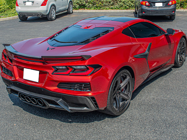 2020+ CHEVROLET CORVETTE C8 Z06 |REAR DIFFUSER SIDE VENT COVER PAIR