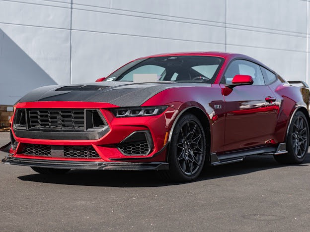 2024-Up Mustang GT S650 | CARBON FIBER Front Side Grille Insert Replacement Pair