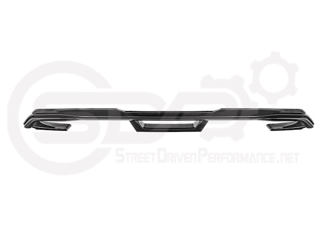 2024-UP FORD MUSTANG | DARKHORSE STYLE GLOSSY BLACK REAR TRUNK LID GURNEY FLAP WICKERBILL WING SPOILER