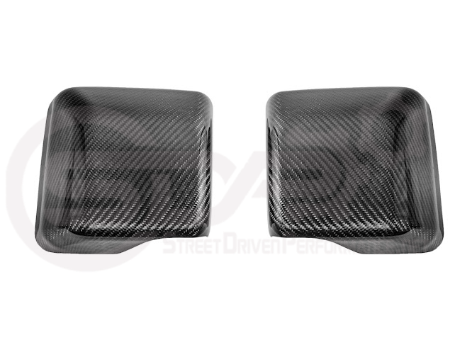 2018-UP JEEP WRANGLER GLADIATOR CARBON FIBER MIRROR CAP COVERS PAIR