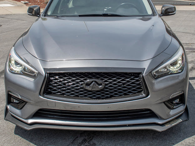 2014-Up Infiniti Q50 Q60 Q70 QX30 Factory CARBON FIBER Side Mirror Covers Pair