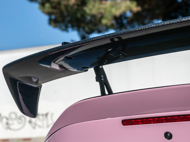 2022-Up Toyota GR86 & Subaru BRZ | Performance Swan Neck Style Carbon Fiber Rear High Wing Spoiler