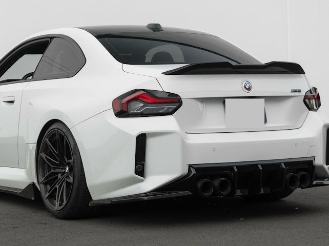 2023-Up BMW G87 M2 | M-Performance Style Carbon Fiber Rear Trunk Spoiler Wing