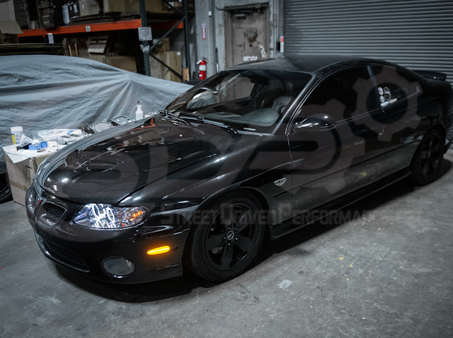 2004-2006 Pontiac GTO | Front Clear / Red / or Black Lens Amber Light LED Side Markers Pair