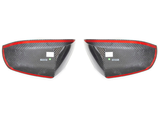 2014-Up Infiniti Q50 Q60 Q70 QX30 Factory CARBON FIBER Side Mirror Covers Pair