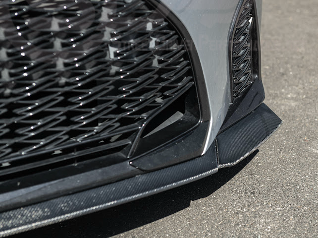 2021-UP LEXUS IS300, IS350, IS500 | JDM NOVEL STYLE CARBON FIBER FRONT BUMPER LIP SPLITTER GROUND EFFECTS