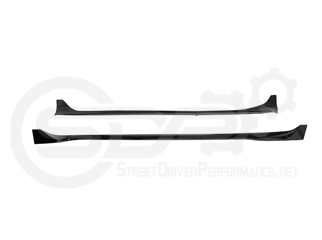 2024-UP TESLA MODEL 3 SIDE SKIRTS ROCKER PANEL GROUND EFFECTS PAIR