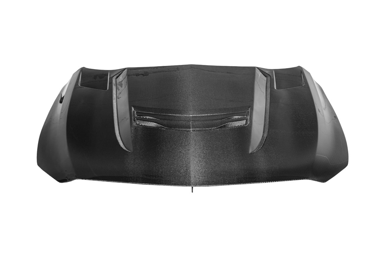 2020-Up Cadillac CT5 / CT5-V / CT5-V Blackwing | Blackwing Style CARBON FIBER Front Vented Hood