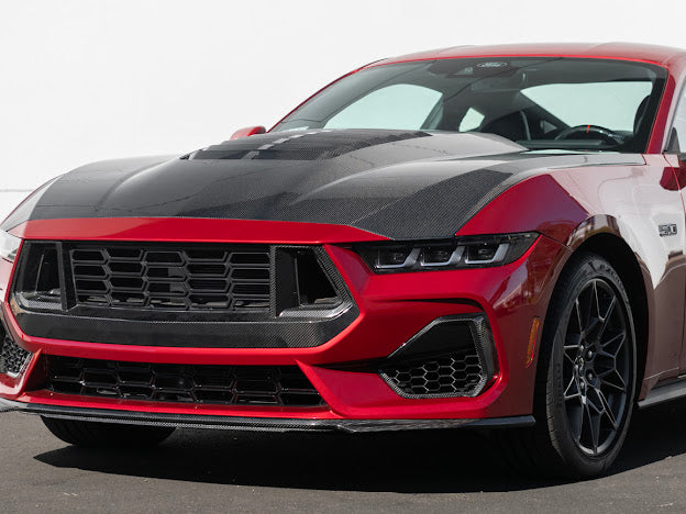 2024-UP MUSTANG S650 | GT500 PACKAGE FRONT VENTED HOOD