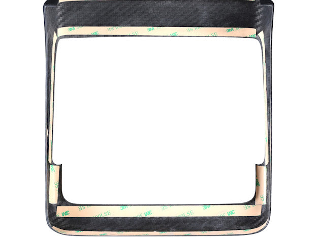 2024-UP TESLA MODEL 3 CARBON FIBER INTERIOR REAR DISPLAY FRAME COVER
