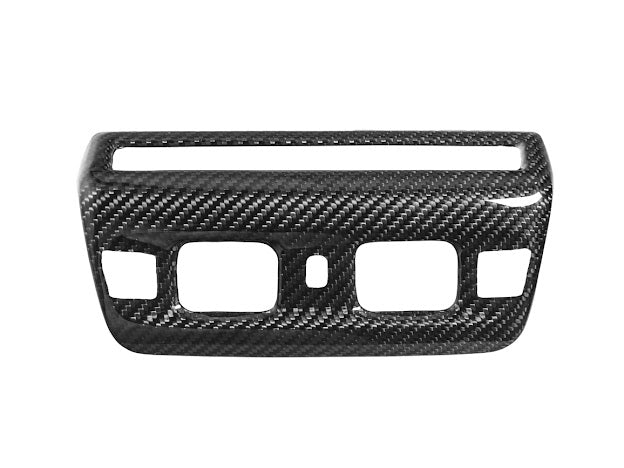 2020+ CHEVROLET CORVETTE C8 CARBON FIBER ROOF READING LIGHT CONTROL PANEL TRIM COVER