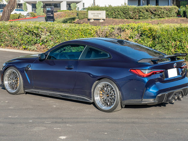 2021-UP BMW G82 / G83 M4 | HIGH KICK GT PACKAGE CARBON FIBER HIGH KICK REAR TRUNK SPOILER WING