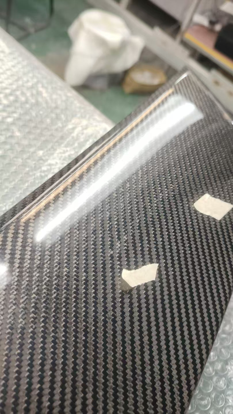 *IMPERFECTION / DISCOUNTED* 2005-2013 C6 Corvette - Extended ZR1 Style CARBON FIBER Rear Trunk Lid Spoiler Wing