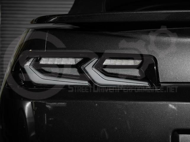 2014-2015 CHEVROLET CAMARO | GM C8 CORVETTE STYLE SEQUENTIAL SIGNAL LED REAR TAILLIGHT PAIR (CLEAR OR SMOKE TINTED LENSES)