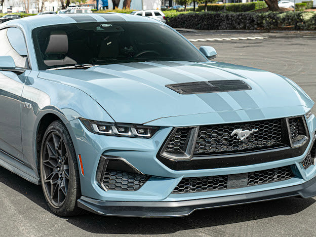 2024-UP FORD MUSTANG S650 | FRONT UPPER & LOWER SIDE GRILLE INSERTS PAIR