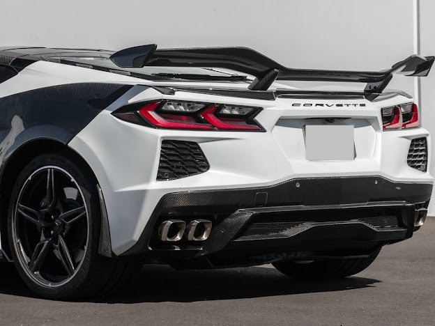 2020-UP CORVETTE C8 | Z06 CONVERSION REAR HIGH WING SPOILER