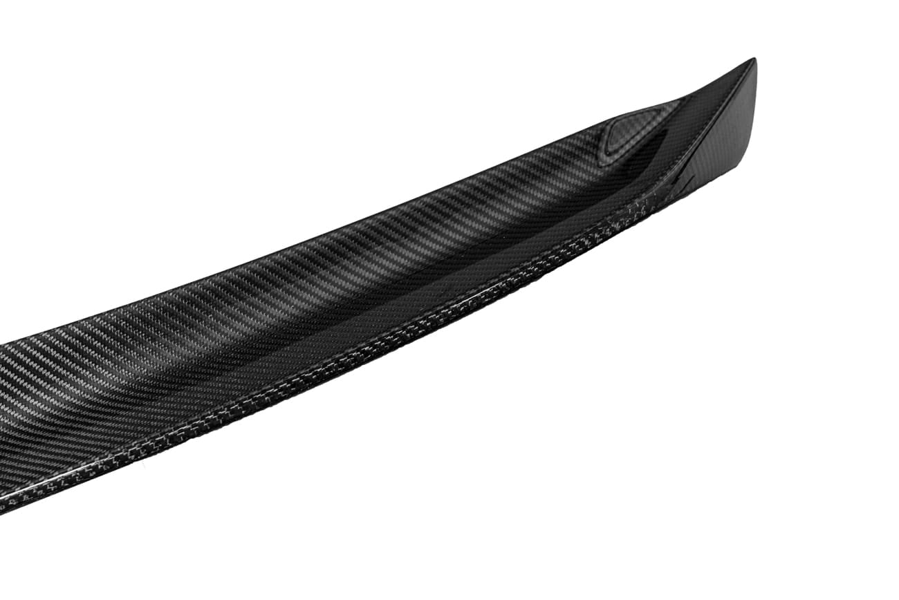 2009-2015 Cadillac CTS-V V2 Sedan | Carbon Fiber Rear Trunk Lid Spoiler Wing WITHOUT Wickerbill