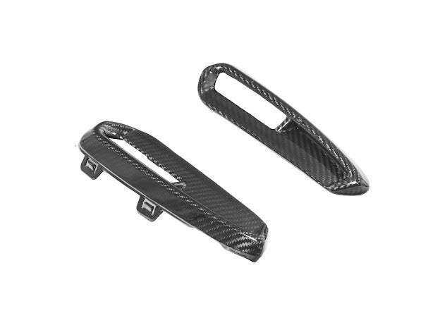 2023-Up Honda Civic FL5 Type-R  | JDM Style CARBON FIBER Rear Hatch Vent Trim Replacement (Pair)