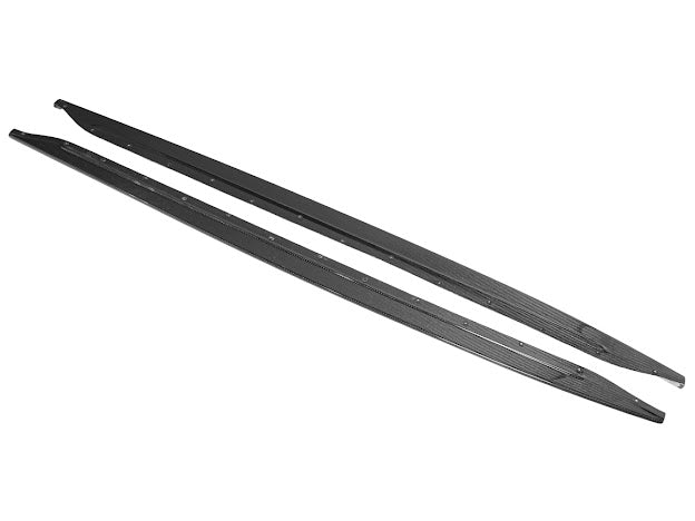 2021-Up BMW G82 G83 M4 M-Performance Extended Style | CARBON FIBER *ADD-ON* Side Skirts Extension Rocker Panel Ground Effects