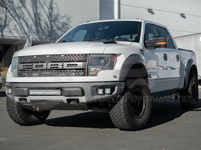 2009-2014 Ford F-150 Raptor SVT | Factory Style Carbon Fiber Mirror Covers Replacement