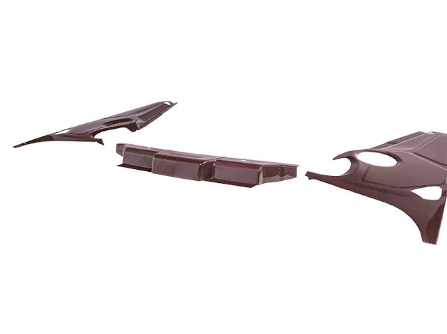 2020+ CHEVROLET CORVETTE C8 COUPE | ENGINE BAY PANEL COVER (1-PIECE VERSION)